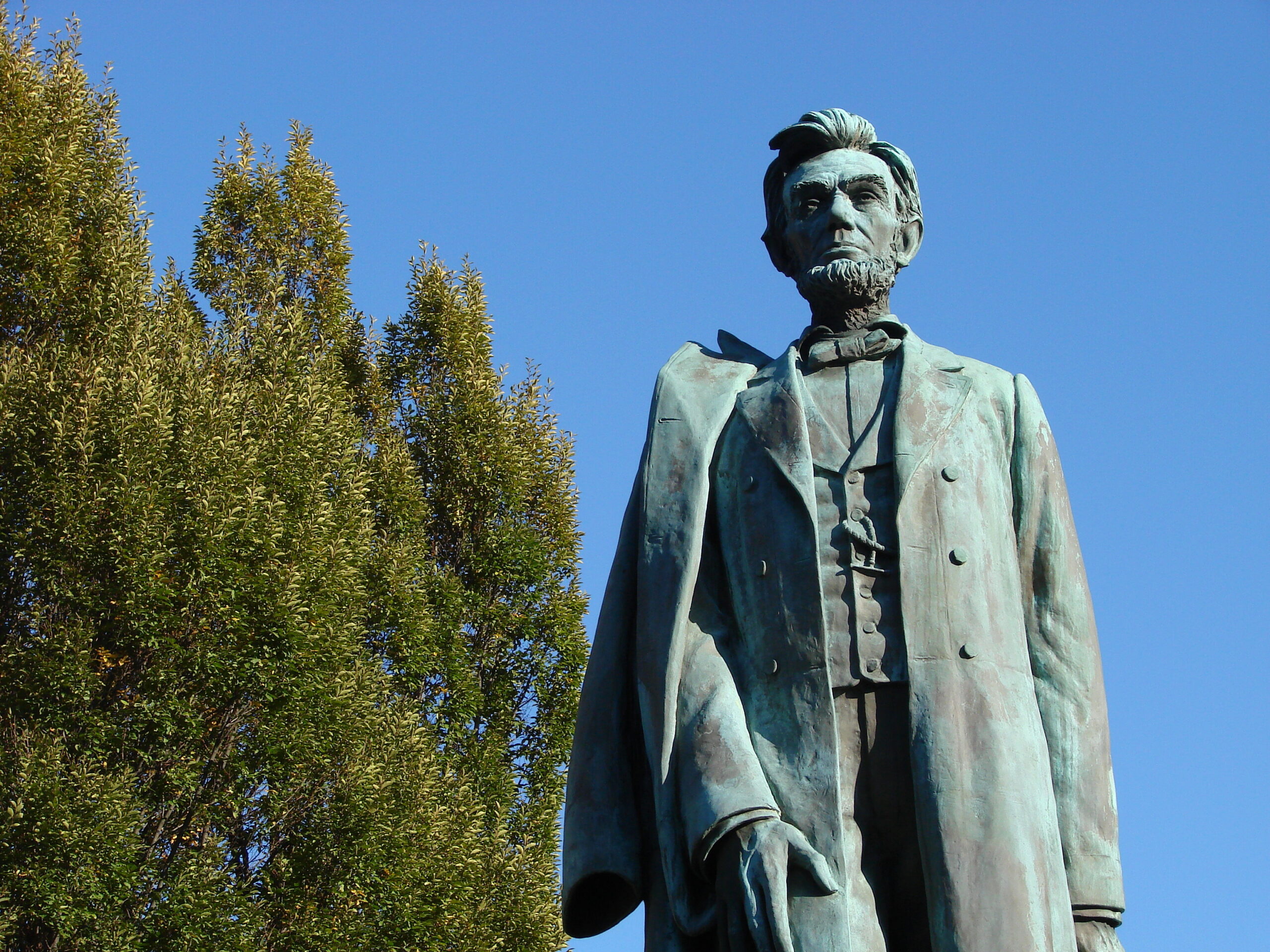 Abraham Lincoln Statue - Downtown Spokane.